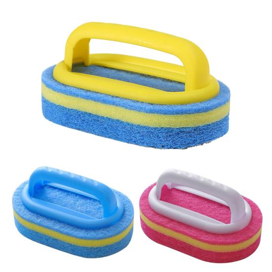 Cleaning Brush Bathtub Floor Sink Dish Scrubber Easy to Use Handcrafted Cleaning Brush Cleaning Accessory