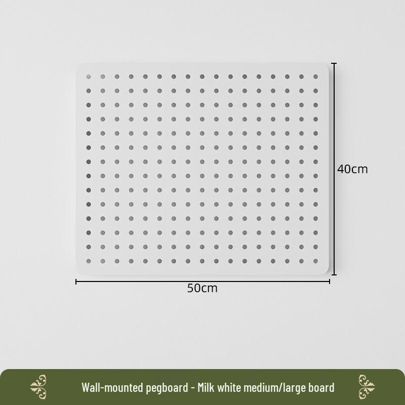 Wutuo Metal Pegboard Wall Shelf