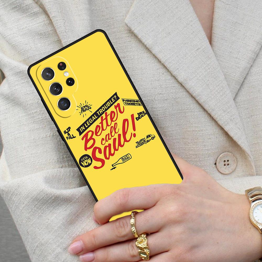 Better Call Saul PRINT Cell Phone Case for Samsung Galaxy S26 Ultra S25 S24 S23 S22 S21 S20 Note10 Cover