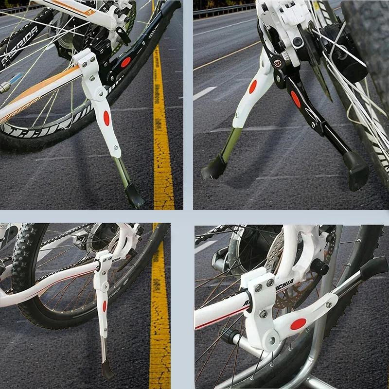 Bicycle Foot Support, Children'S Mountain Bike Universal Parking Bracket Support Tripod Ladder Station Frame Accessories Bracket