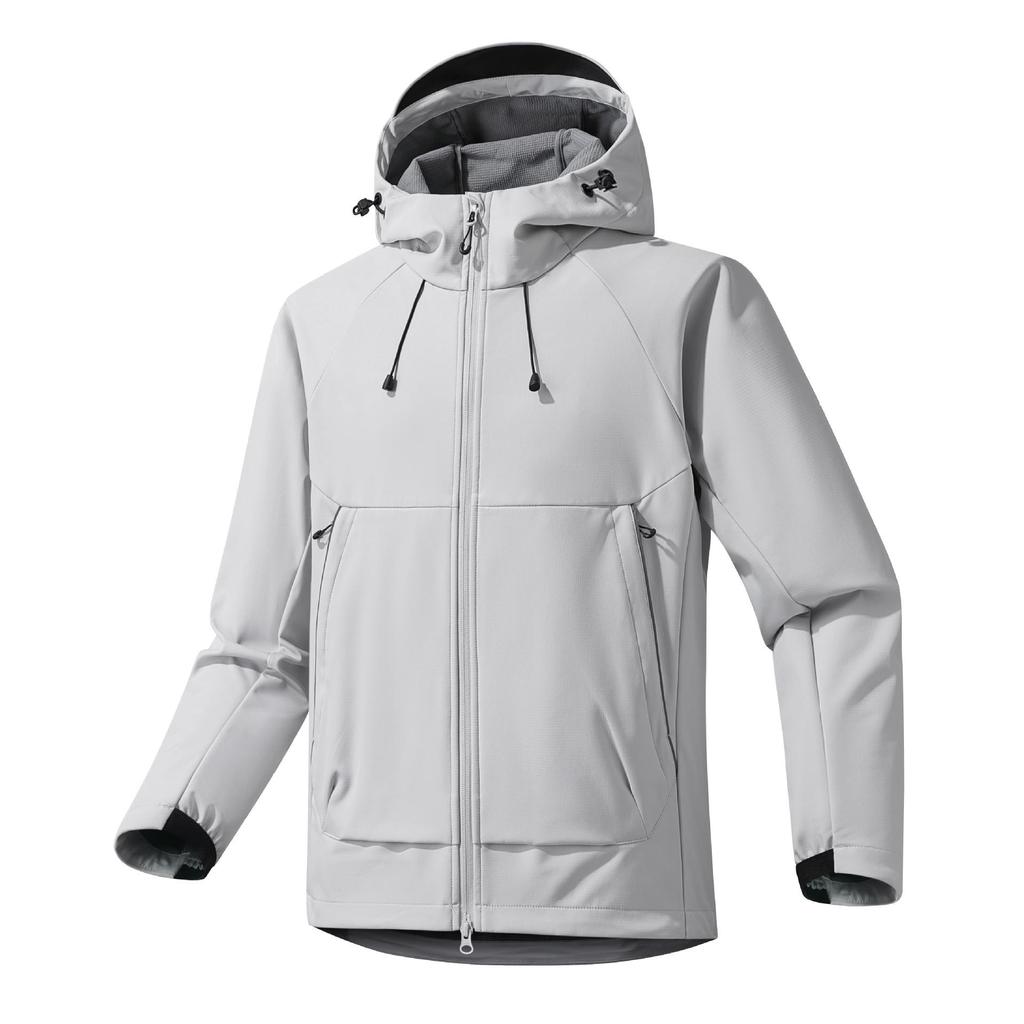 Men's Unisex Outdoor Softshell Hooded Jacket - High Quality, Three-Proof, Popular Sport Style
