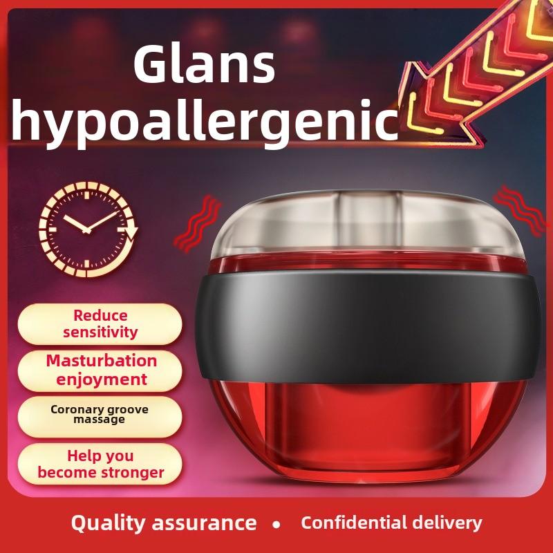 Glans Trainer Penis Exerciser Portable Jet Cup Male Masturbator Adult Erotic Sex Products