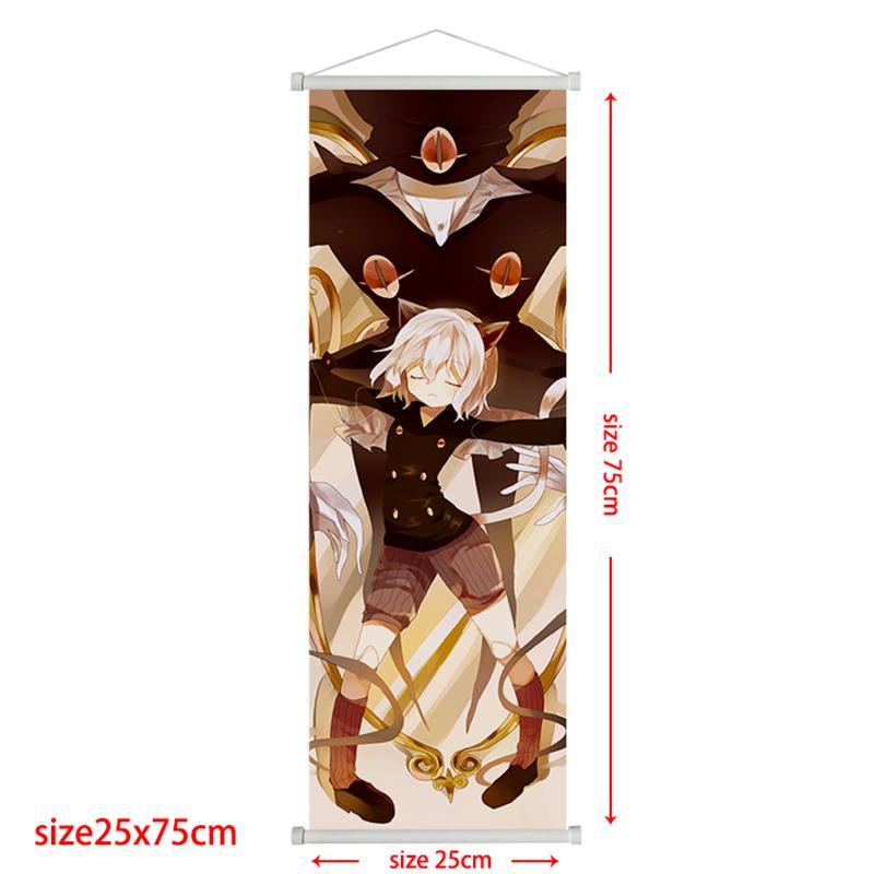 Anime Hunter X Hunter Scroll Poster GON Killua Zoldyck Hisoka Art Canvas Wall Decor for Bedroom Home Poster Family Room Decor