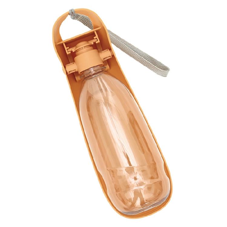 

Portable Puppy Water Dispenser with Drinking Feeder for Pets Outdoor Walking 1 помаранчевий