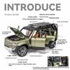 Nytt 1:24 Land Rover Defender SUV Leke Legeringsbil Støpte & Lekebiler Metallbilmodell Simuleringssamling Leker For Barn Gaver