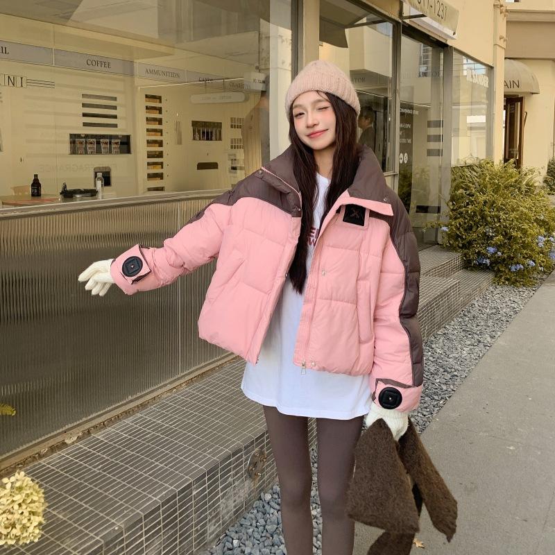 New Cotton-padded Jacket Women's Winter Short Korean Version of Loose Little Foreign Style Padded Cotton-padded Jacket.