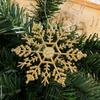 6/12pcs Simulation Snowflakes Christmas Tree Hanging Ornament Christmas Fake Snowflakes Winter Party Navidad New Year Decoration