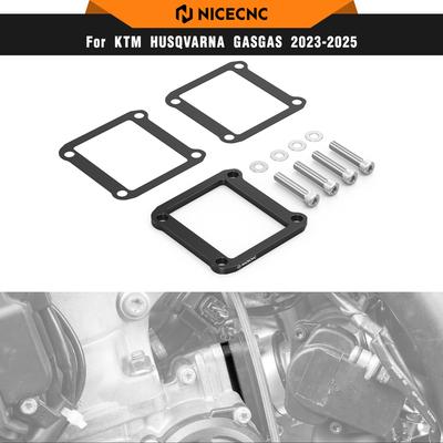 NICECNC Für KTM EXC 300 2024 2025 Membranenblock-Abstandshalter Für KTM EXC 250 XCW 300 SX 250 Husqvrana TE 300 GasGas EC 300 TBI Enduro