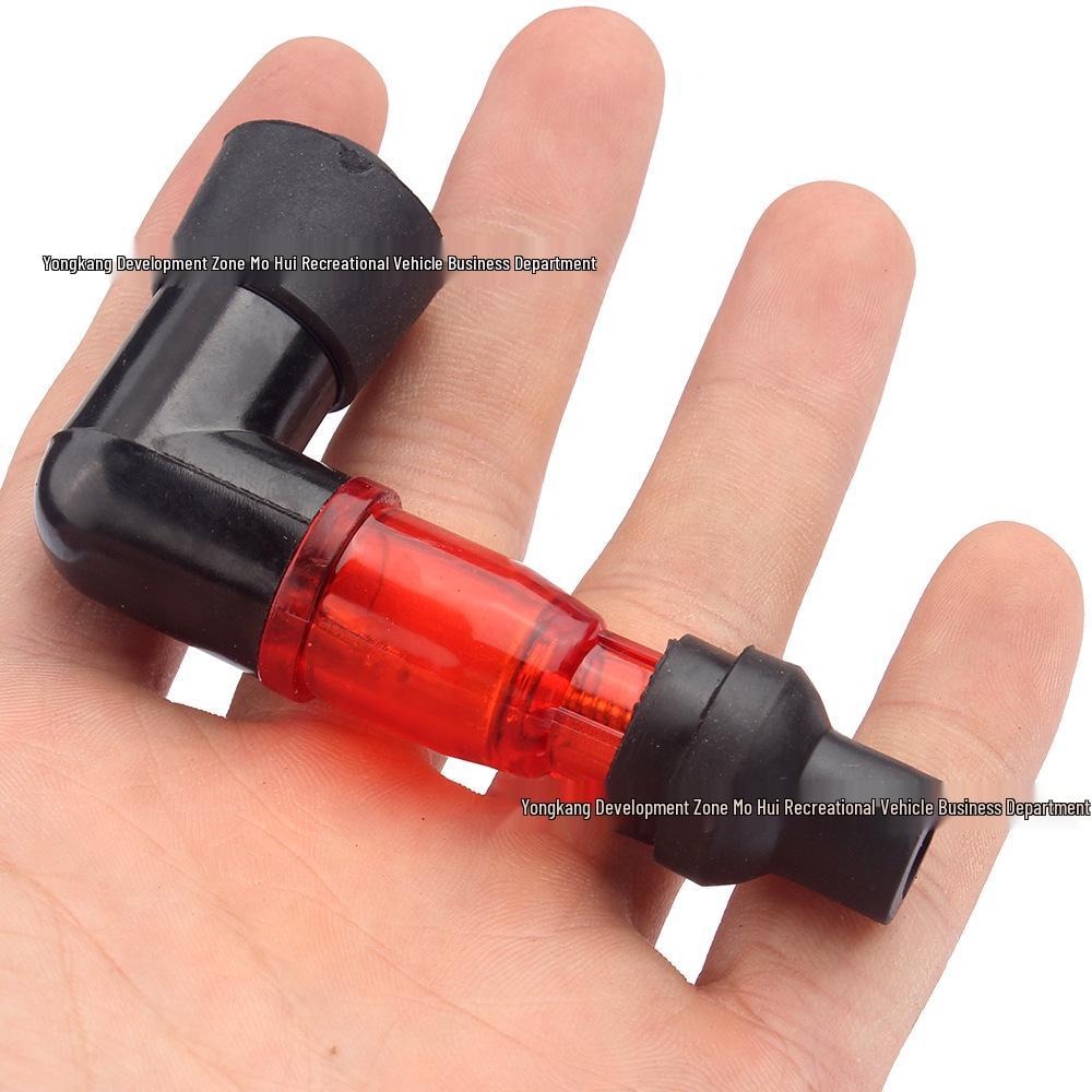 High-Voltage Spark Plug Cap for Off-Road Motorcycles, ATVs, and Buggies (50-250CC)