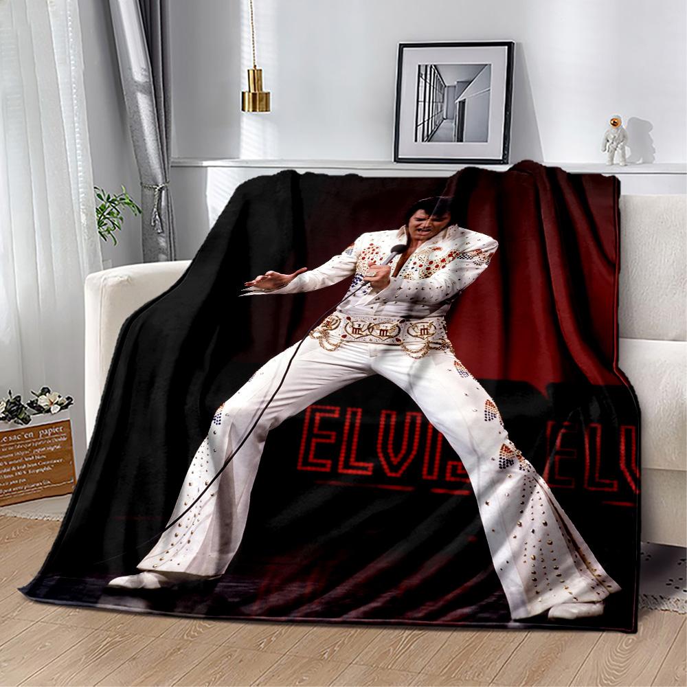 Elvis Presley Performance Blanket Warmthful Decor Great for Couch Office Chair Bedding for All Seasons Modern Birthday Christmas Gift Blanket