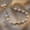 Andkiss Faux Pearl Decor Beaded Bracelet