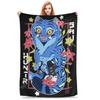 KPop Demon Hunters Huntrix Blue Tiger Derpy Blanket Super Soft Cozy  Throw Blankets for Sofa 50x60 Inch Multi-size Bedspreads