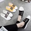 Women's Casual Canvas Sneakers Fashion Platform Low-top Women Single Shoes Flat Bottom Female Canvas Shoes