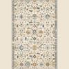 Cream Classic Motif Rug, Washable Carpet, Kitchen Carpet, Living Room Carpet, Entrance Carpet, Area Rug