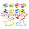 24 Pezzi Corda Arcobaleno Circolare Intrecciata Giocattolo Fidget - Terapia Sensoriale per Autismo Giocattolo Fidget Antistress Bambini