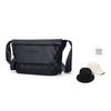 New GOLF Textile, Synthetic Leather Messenger Bag, Crossbody Bag Men's Black D241878