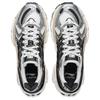 Li Ning Lijun Ace 3.0 Versatile Comfortable Durable Breathable Low-Top Dad Shoes Women sneaker Silver Black AZGW308-4