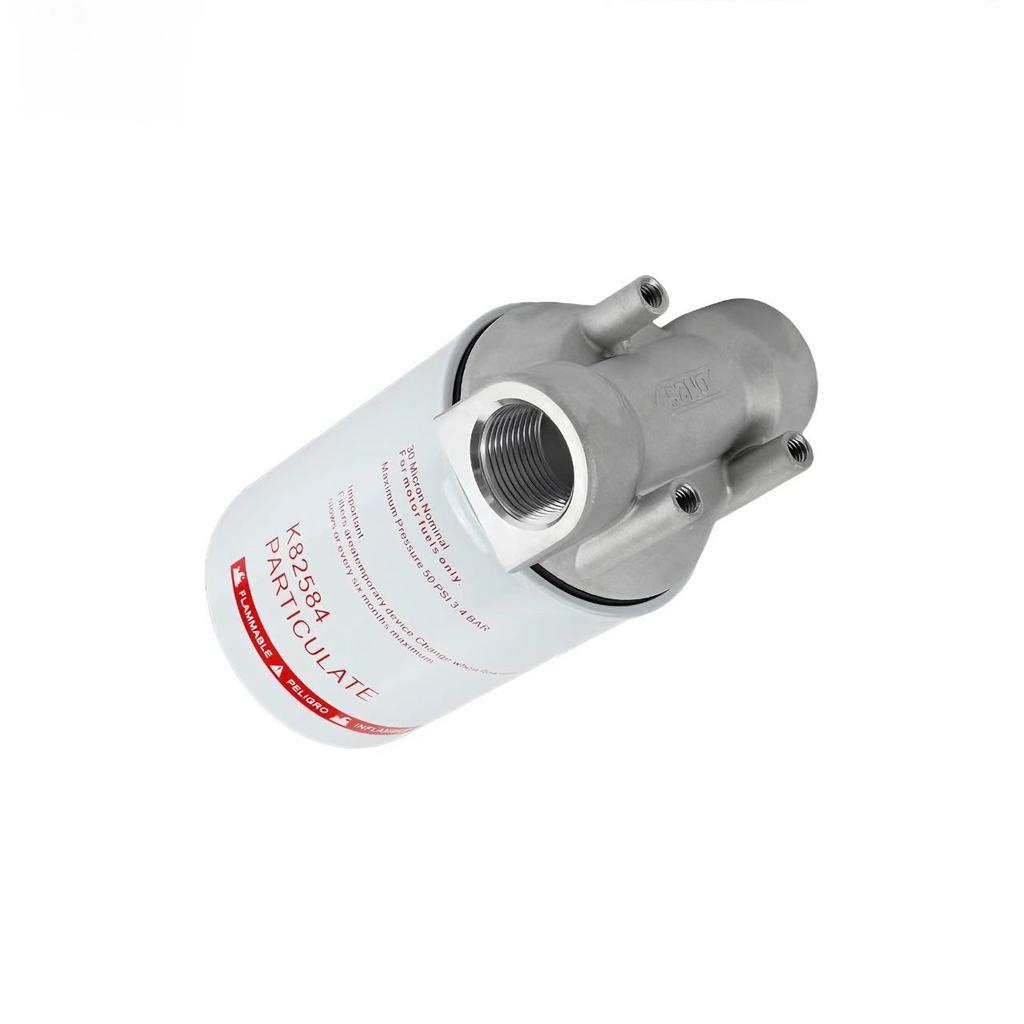 High Flow Fuel Water Separator Spin-On Filter K82584 R18189-30 25GPM 1 Inch NPT 30 Micron For Diesel Transfer Pump