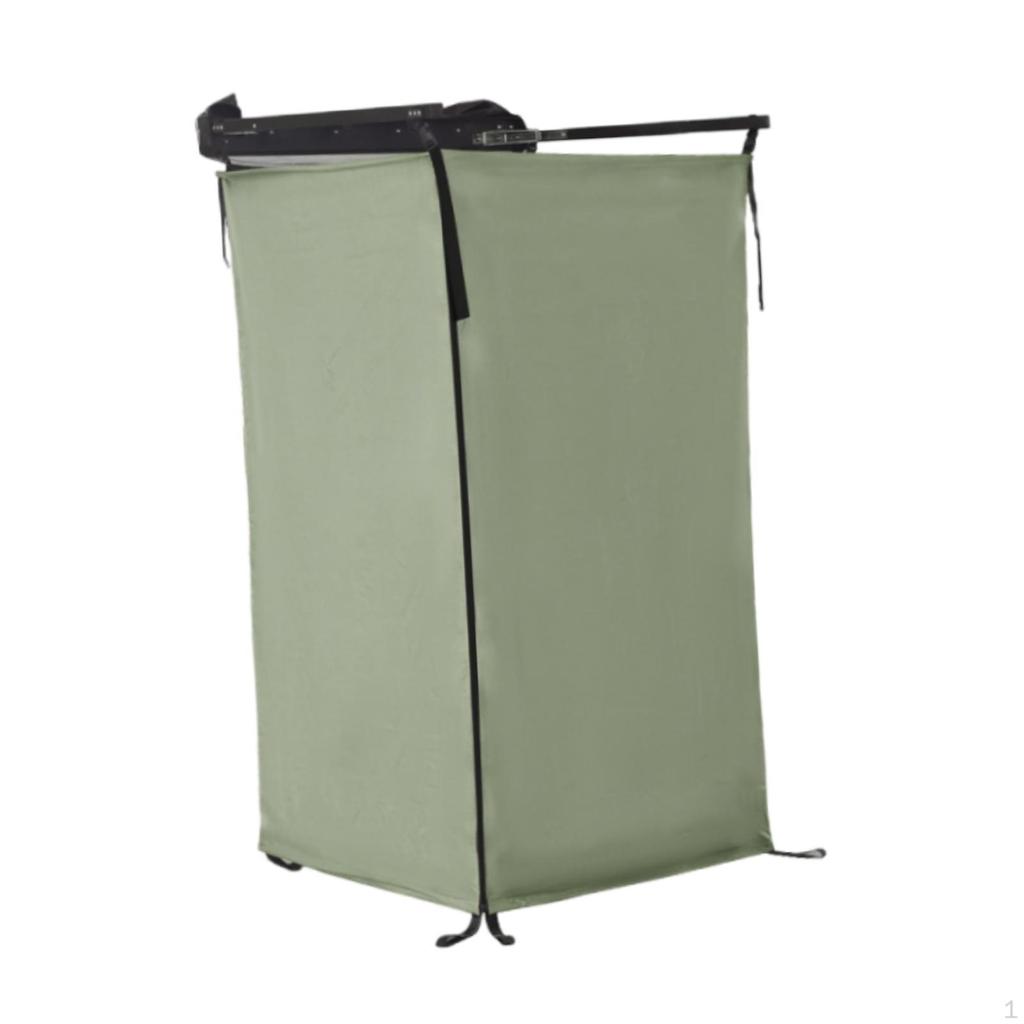 Side Shower Tent for Vehicles, Privacy Screen, Bathroom, Camping, Portable Outdoor Cabin,