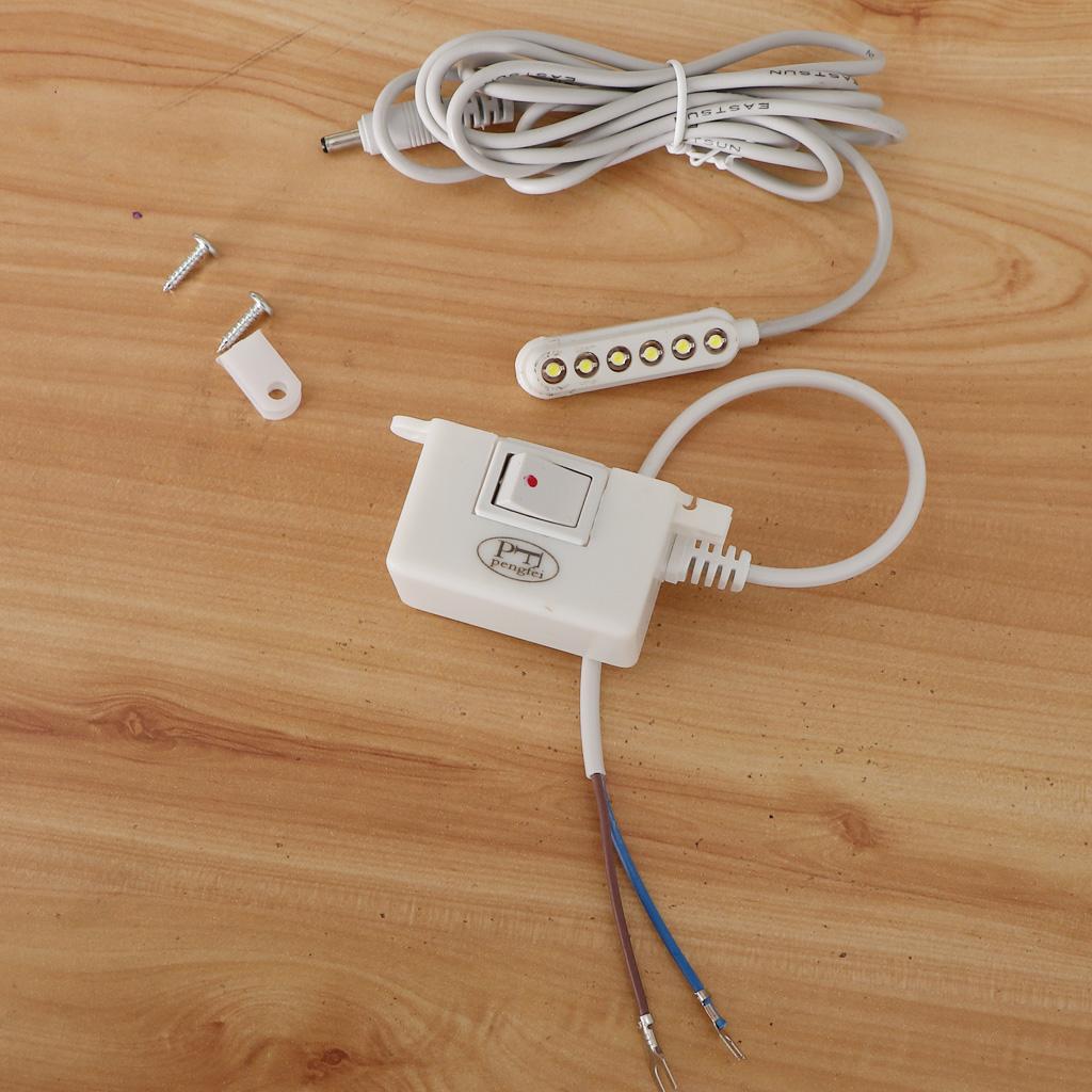 Magnetic Sewing Machine Light Bulb 6 LED Lamp Energy Efficient Table Lamp for Crochet and Industrial Use