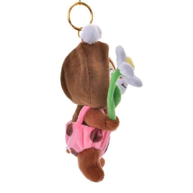 Disney Mascot Key Chain Flower Garden Chip Japan NEW Disney Store
