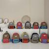 Blocked Canvas Color Backpack With Nylon Simple For Children Backpack Spine