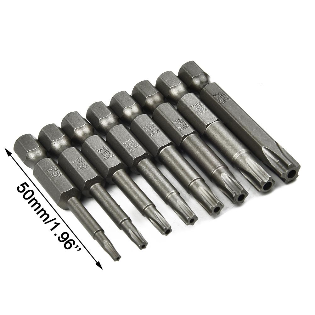 8 Stück Bit Legierter Stahl Für Luftbohrer Für Elektroschrauber