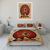 Eye of Horus with Pyramids Bedding Duvet Cover Set Duvet Cover Pillowcases  (1*Duvet Cover 2*Pillowcases, without duvet insert)