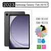 Tempered Glass For Samsung Galaxy Tab A9 8.7 2023 SM-X110 SM-X115 X110 X115 X117 Full Coverage Screen Protector Tablet Film