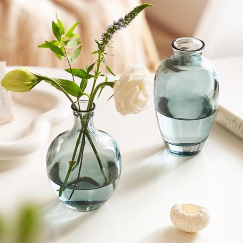 3psc Simple Creative Small Vase Set Water-conditioned Flower Arrangement Household Living Room Desktop Decoration