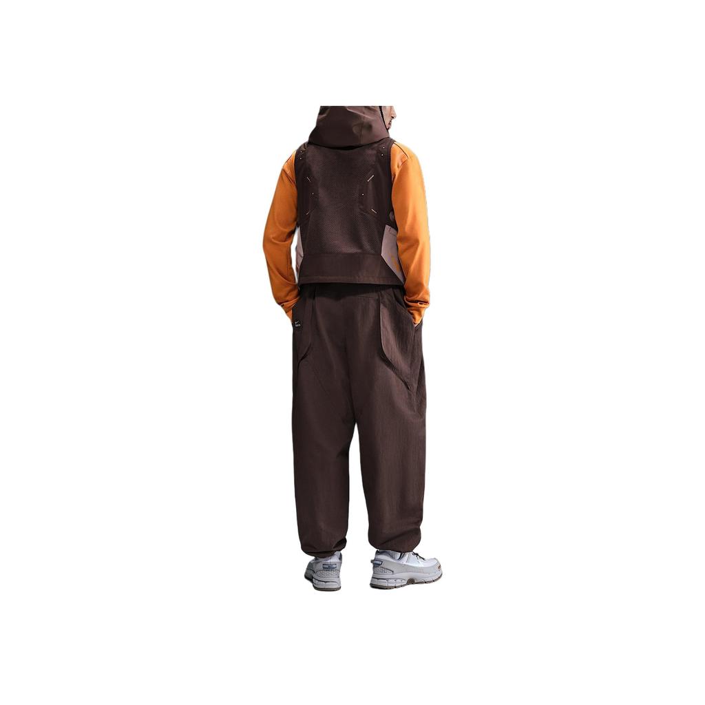 Nike ISPA Confortable Polyvalent Mode Sport Long Pantalon Unisexe Bas Couleur Terre Violet-Rouge Fumée HF6405-227