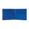 Gucci Hollow Interlocking Double G Logo Canvas And Leather Wallet Men Wallet Blue Ebony 701420-K9GSG-9972