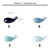 Whale Shape Home Decoration Kitchen Hotel Spoon Rack Chopsticks Stand Tableware Chopsticks Holder