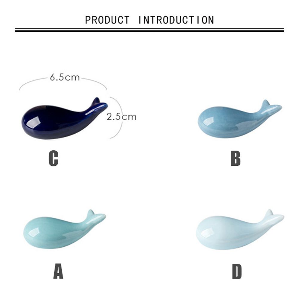 Whale Shape Home Decoration Kitchen Hotel Spoon Rack Chopsticks Stand Tableware Chopsticks Holder