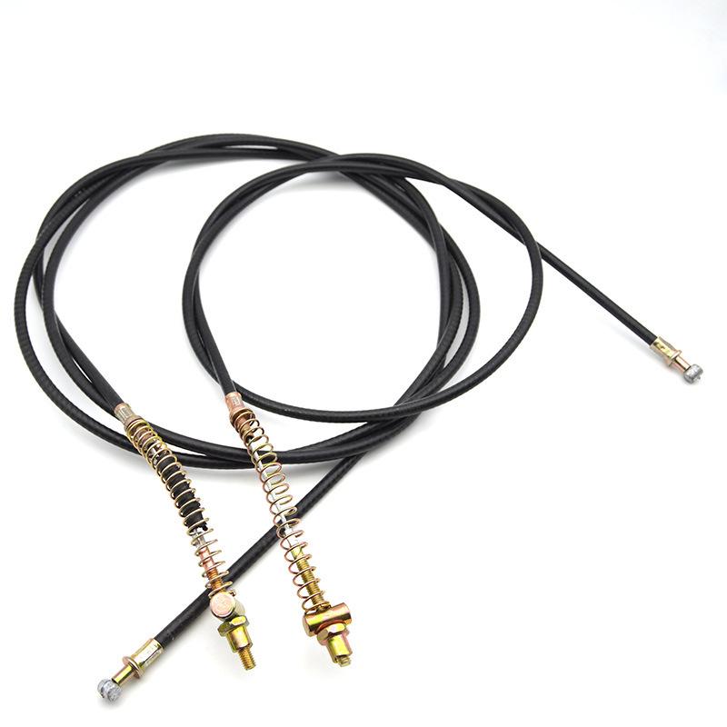 Thickened Drum Brake Cable for Electric Vehicles, Scooters, and Motorcycles - Front and Rear Handbrake Cables 1.25m Electric Motorcycle Drum Brake Cable