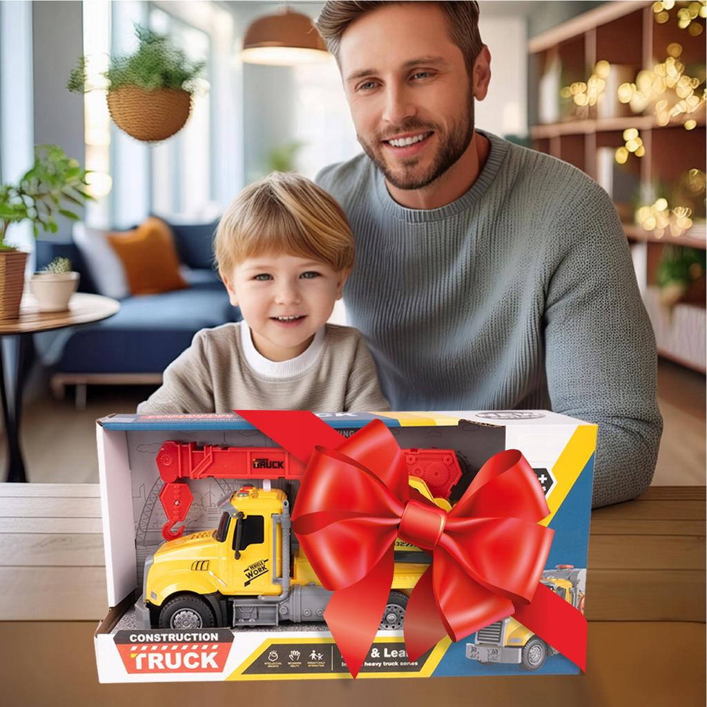 [PACZB] Truck with Crane and Hook LED Sound Z3060