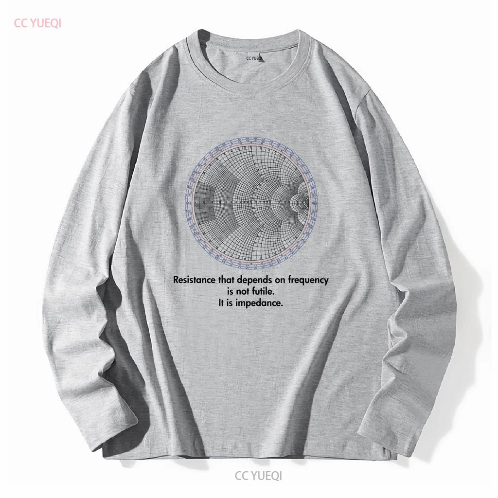 NEW LIMITED Radio Electrical Electronic Engineer Smith Chart T Shirt S 3XL long or short sleeves vintage Washed Breathable