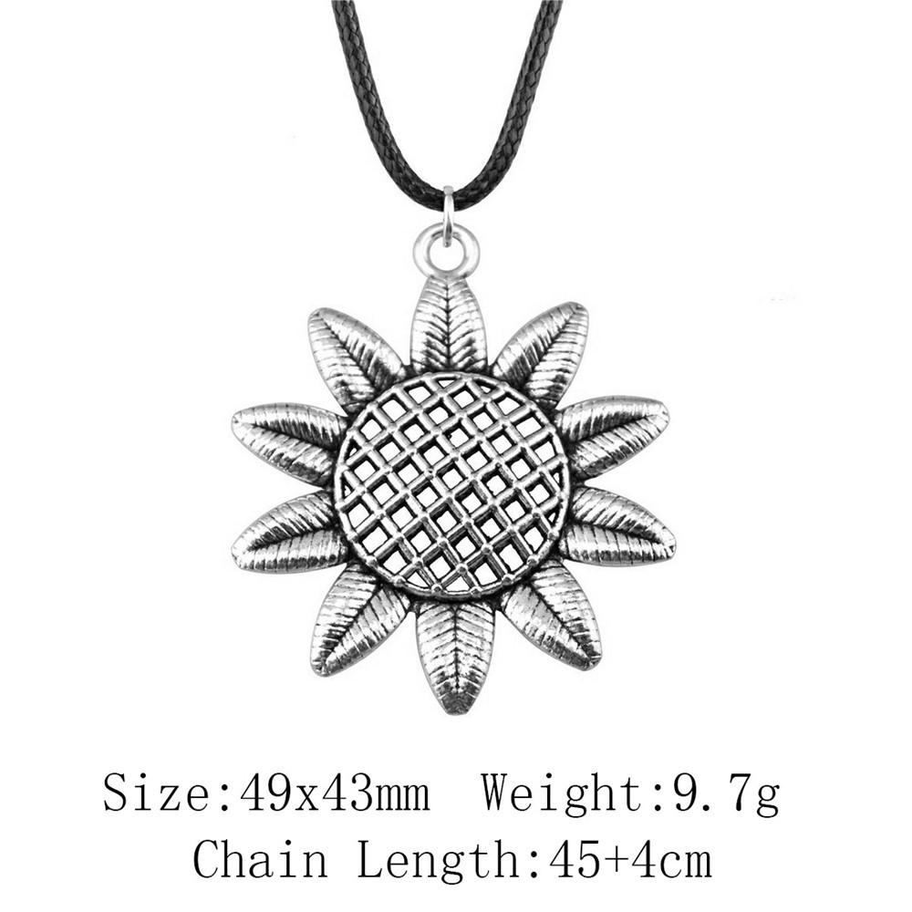 Valentine's Day Necklaces For Couples Leaf Flower Necklace Leather Chain 45cm Cheap Things Neck Pendants