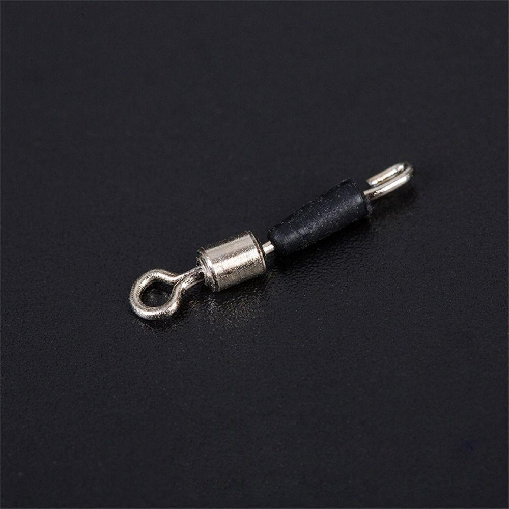 Flexible Metal Solid Rings Swivel Ball Bearing Fast Link Fishing Tools Connector Fishing Hooks