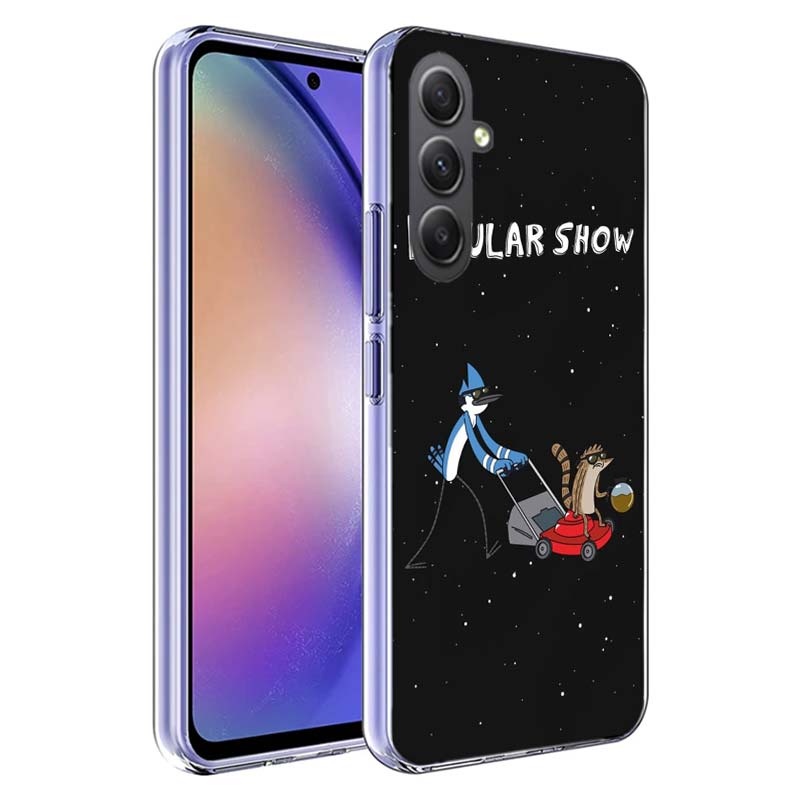 Cartoon Regulars Cute Show Phone Case for Samsung A55 A35 A25 A15 A07 A05S A16 A17 A26 A36 A37 A56 A57 Galaxy Note 20 10 A50S A7