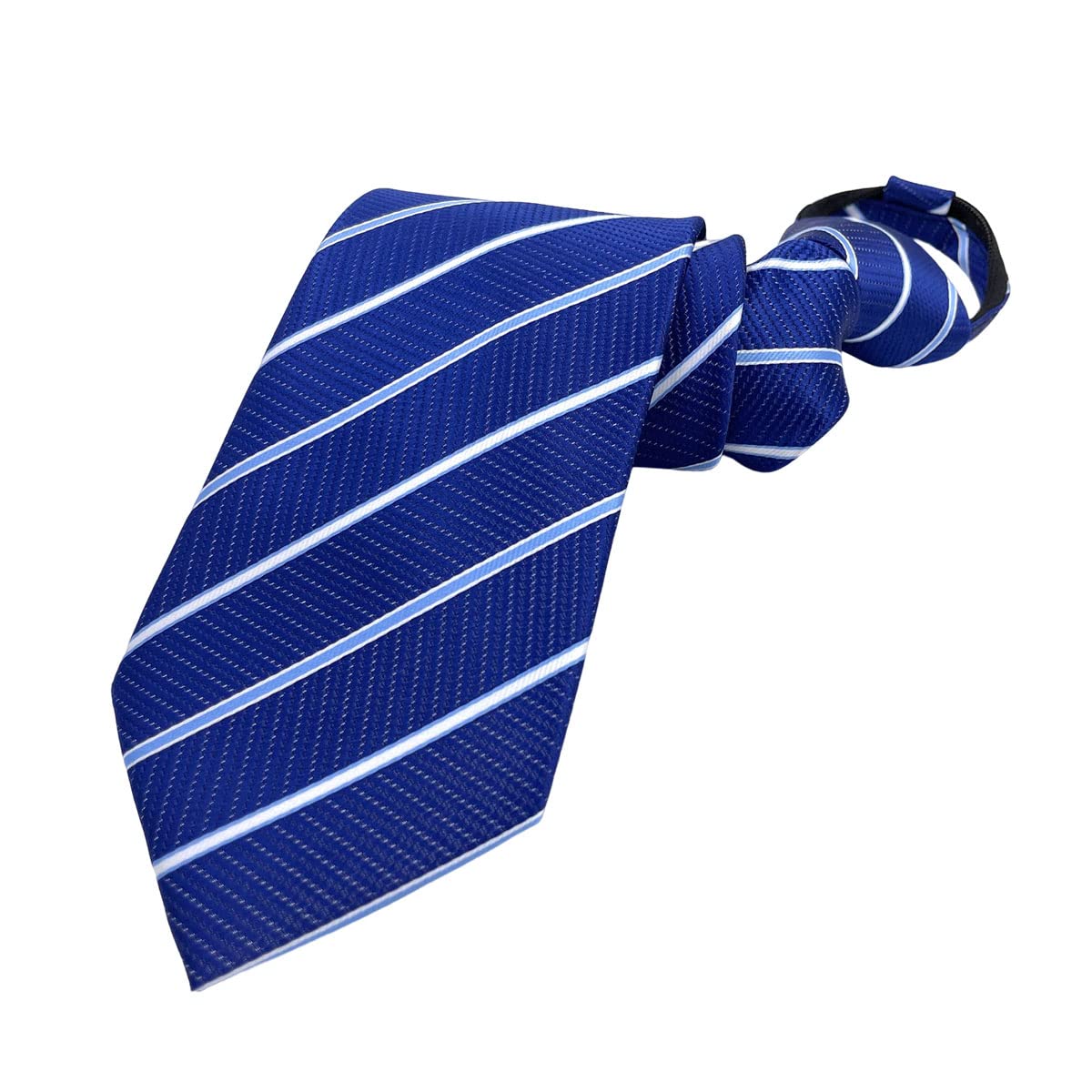 

[NECOTIA] Amazon Exclusive Brand Retro Style One-Touch Tie 8cm Men s Business Casual Zipper Wedding Brown Stripe Check Dot (N)