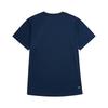 Li Ning Sports Lifestyle Series Solid Color Round Neck Comfortable Versatile Breathable Short Sleeve T-Shirt Men T-Shirts Navy-Blue ATSU873-3