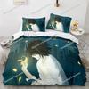 Death Note Bedding Set Single Twin Full Queen King Size Bed Set Adult Kids Bedroom Duvet Cover Sets 3D Print Anime Death Note029