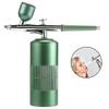 Ensemble d'aérographe de maquillage portable avec mini compresseur d'air, godet à encre, stylo pulvérisateur, pulvérisateur de brume nano sérum toner, appareil de brumisation faciale