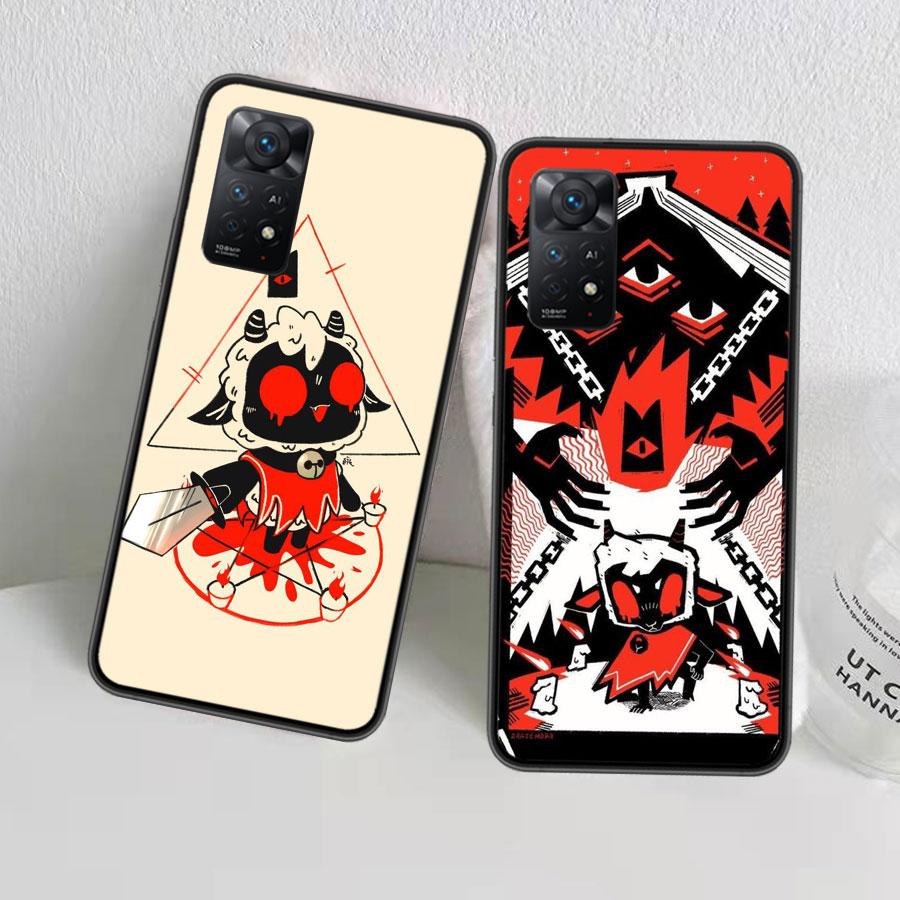 Game C-Cult Of The Lamb Phone Case For Redmi 13C 14C Note 13 14 Pro 5G Plus 12 12C 10 10A 10C 9 9A 9C 9T 8 8A K70 Pro Xiaomi Cov