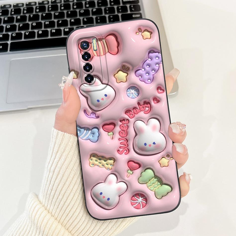 For Tecno Camon 17 Pro 17P 17 Phone Case Camon17 Camon17P 17Pro CG6 CG7 CG8 Cute New Design Soft Silicone Plain Shockproof Cases