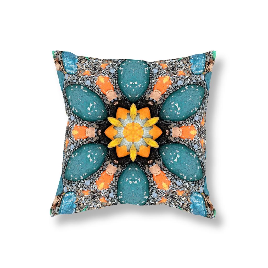 Psykedelisk Geometrisk Mandala Trykk Pynteputetrekk Sofadekor Rom Nattbord Kontor Spillstol Putetrekk Hjemmedekor