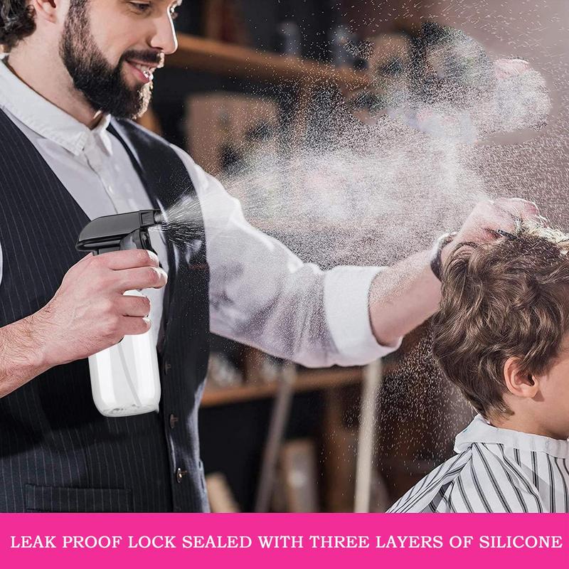 Plastic Spray Bottle Empty Refillable Water Leakproof For Cleaning Solution Alcohol Gardening Plants And Hairdressing 300ml