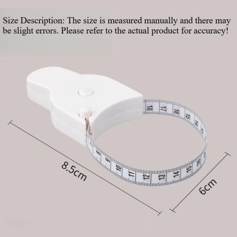 Measuring Three Circumference Tape Measure with Automatic Soft Leather Ruler