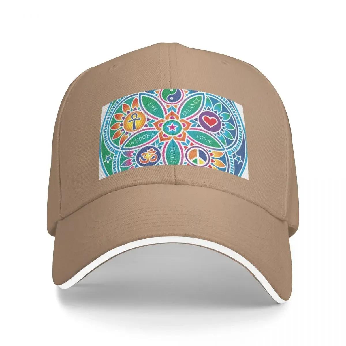 

Flower of Life Baseball Cap Hat Luxury Brand Ball Cap Designer Hat summer hat Unisex WoUnisexs